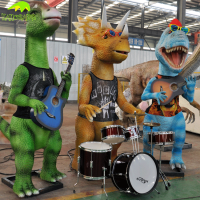 KANOSAUR3720 Show Event Foam Rubber Vivid Animatronic Dinosaur Band