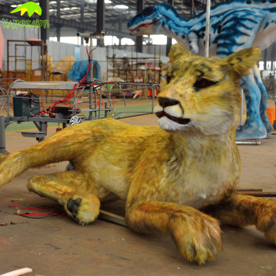 KANOSAUR5594 Tropical Rainforest Animatronic Puma Concolor lion