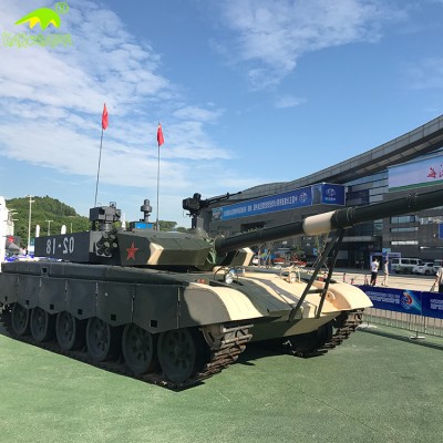 KANOSAUR-001 China Supplier 1:20 Large Diecast Tank Exhibition Model